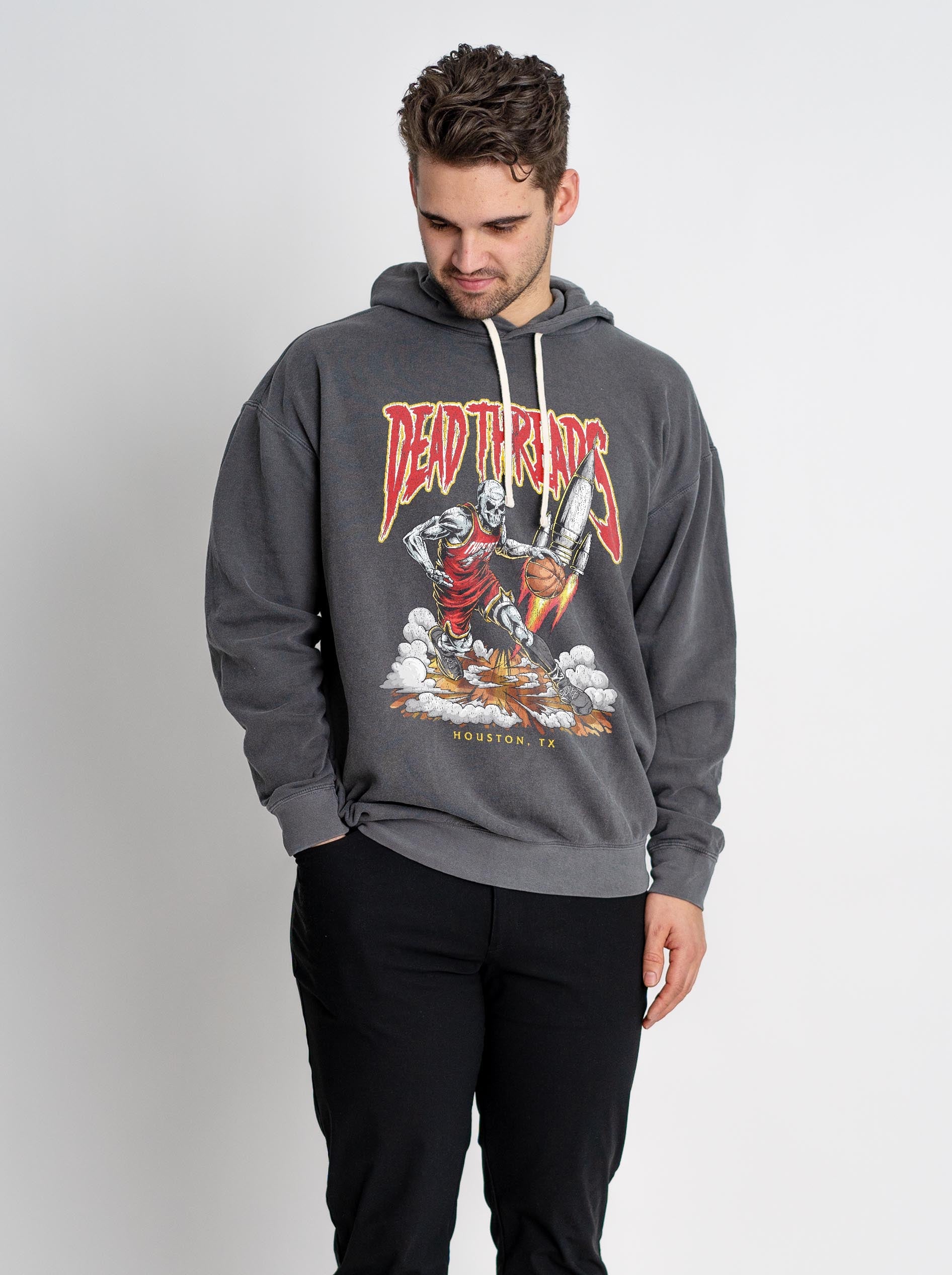 HOUSTON BASKETBALL - LIGHTWEIGHT HOODIE – Lightweight – Dead Threads Apparel