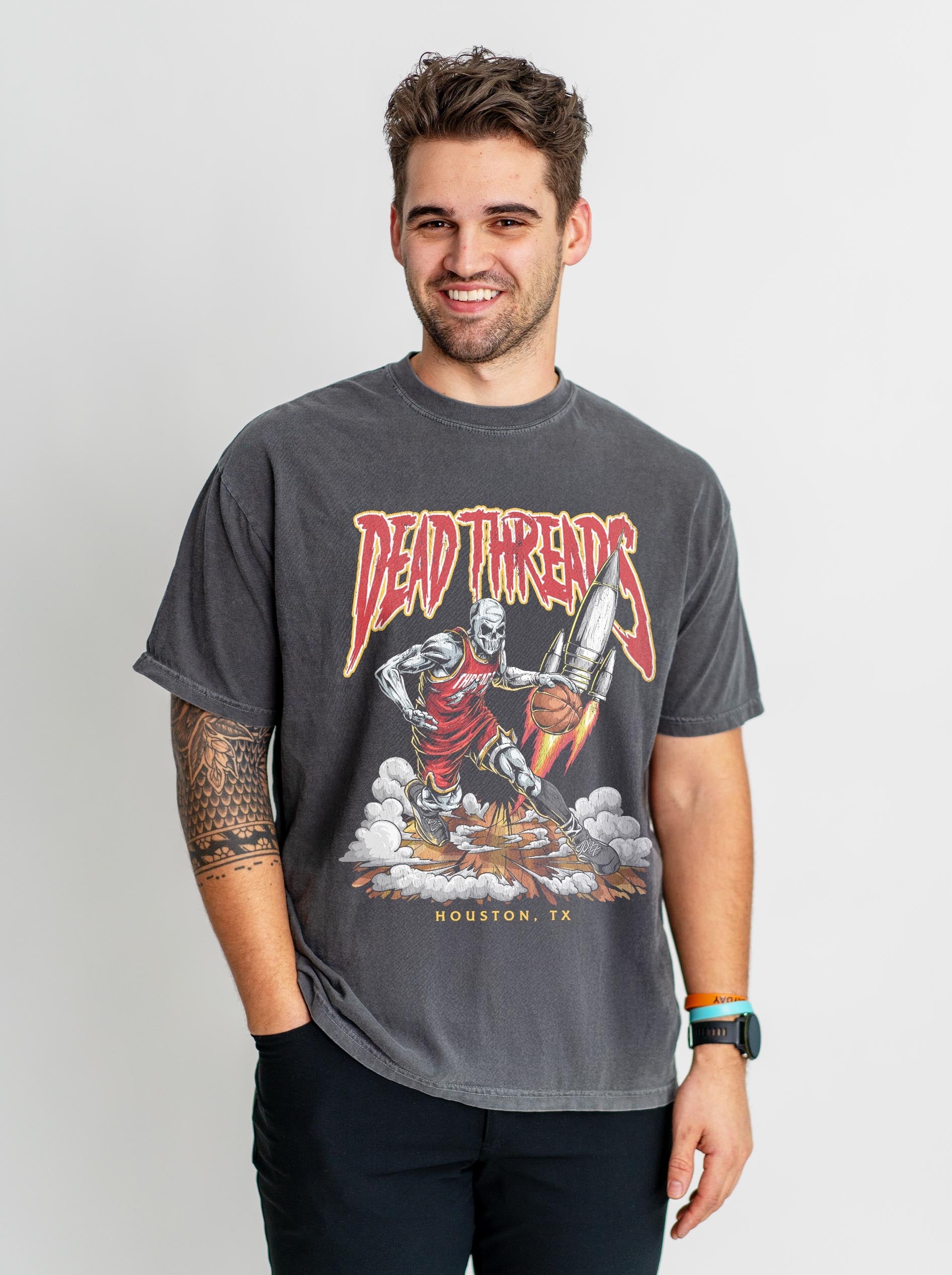 HOUSTON BASKETBALL – T-Shirt – Dead Threads Apparel