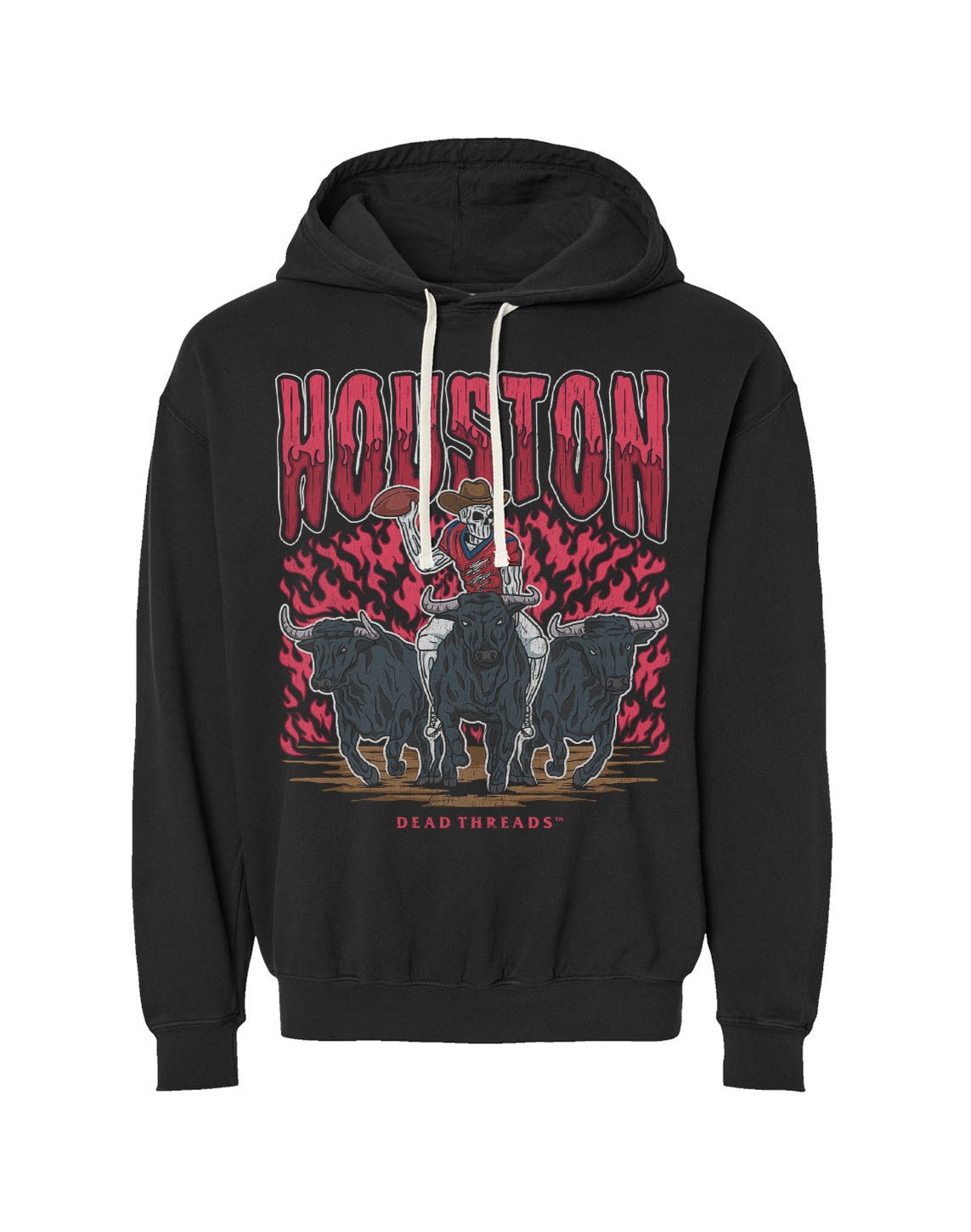 HOUSTON FOOTBALL - LIGHTWEIGHT HOODIE – Lightweight – Dead Threads Apparel
