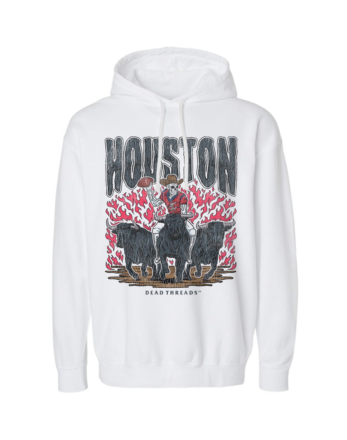 HOUSTON FOOTBALL - LIGHTWEIGHT HOODIE – Lightweight – Dead Threads Apparel