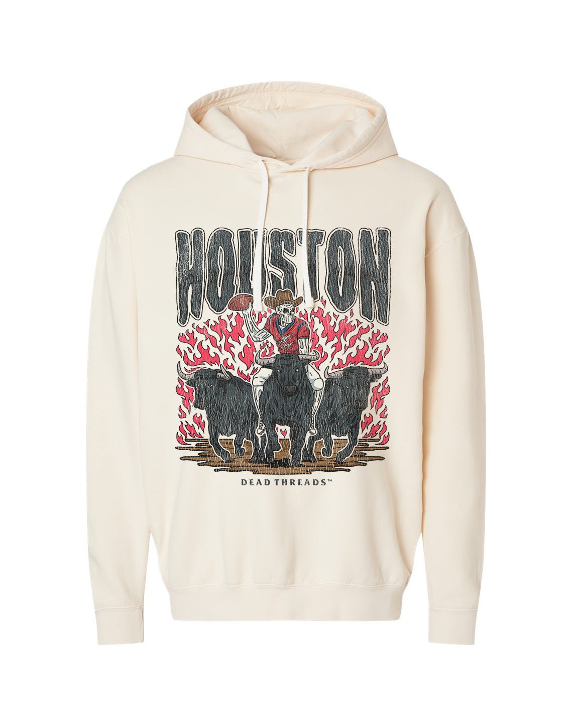 HOUSTON FOOTBALL - LIGHTWEIGHT HOODIE – Lightweight – Dead Threads Apparel