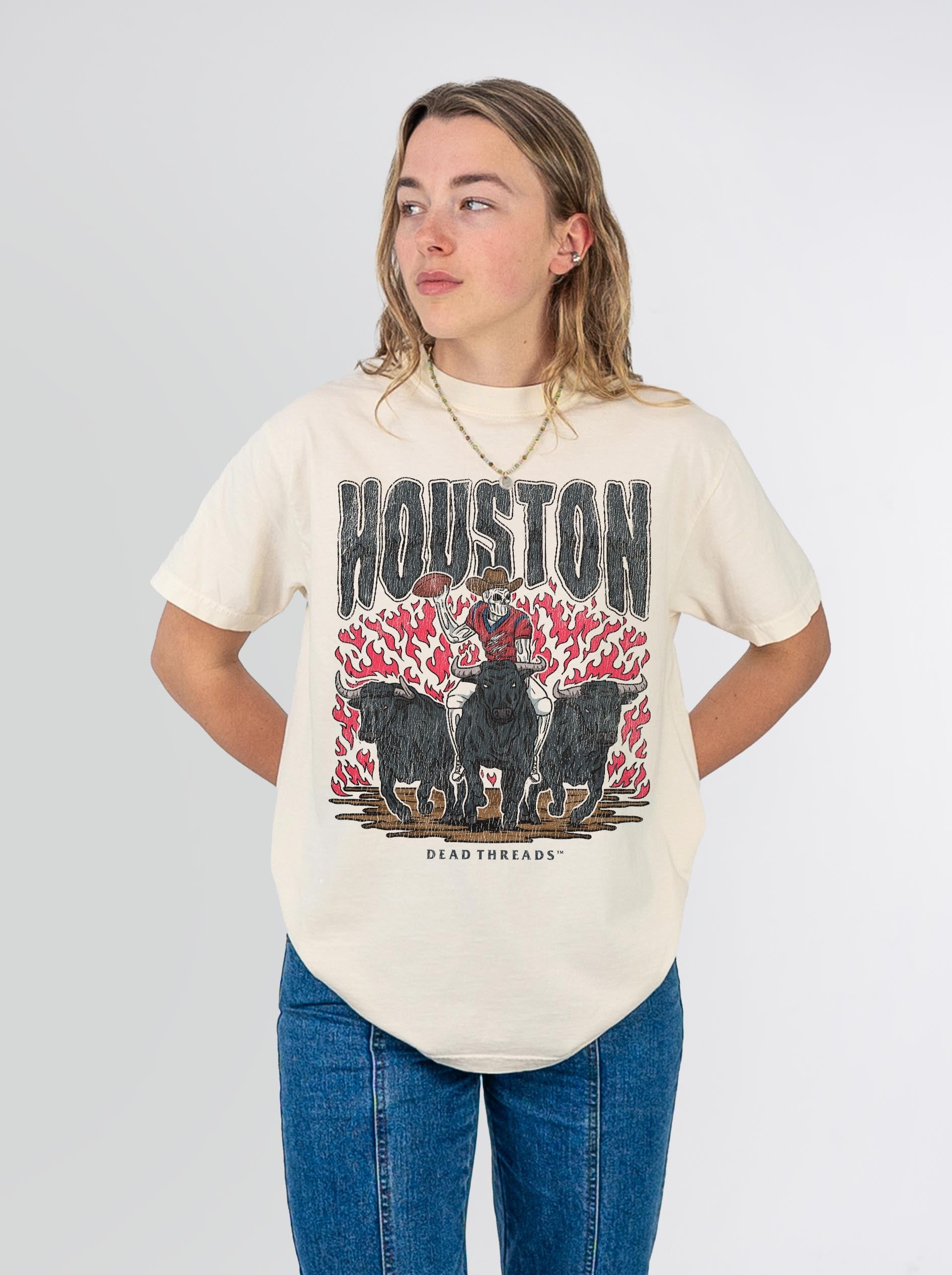 HOUSTON FOOTBALL – T-Shirt – Dead Threads Apparel