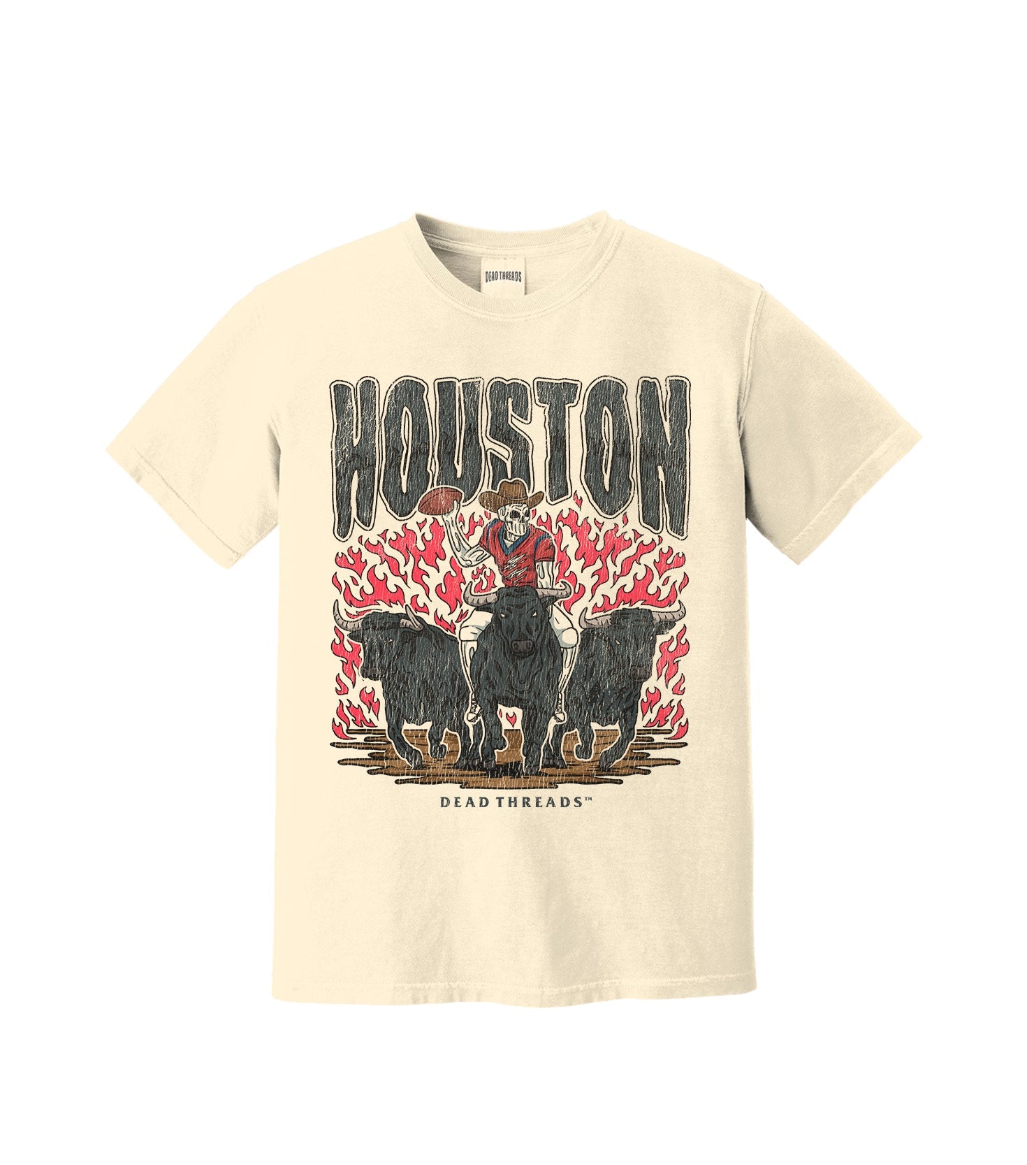 HOUSTON FOOTBALL – T-Shirt – Dead Threads Apparel