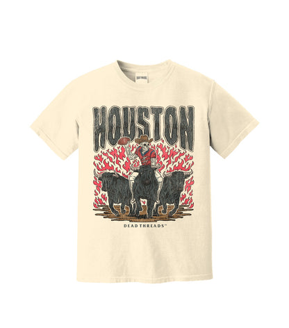 HOUSTON FOOTBALL – T-Shirt – Dead Threads Apparel