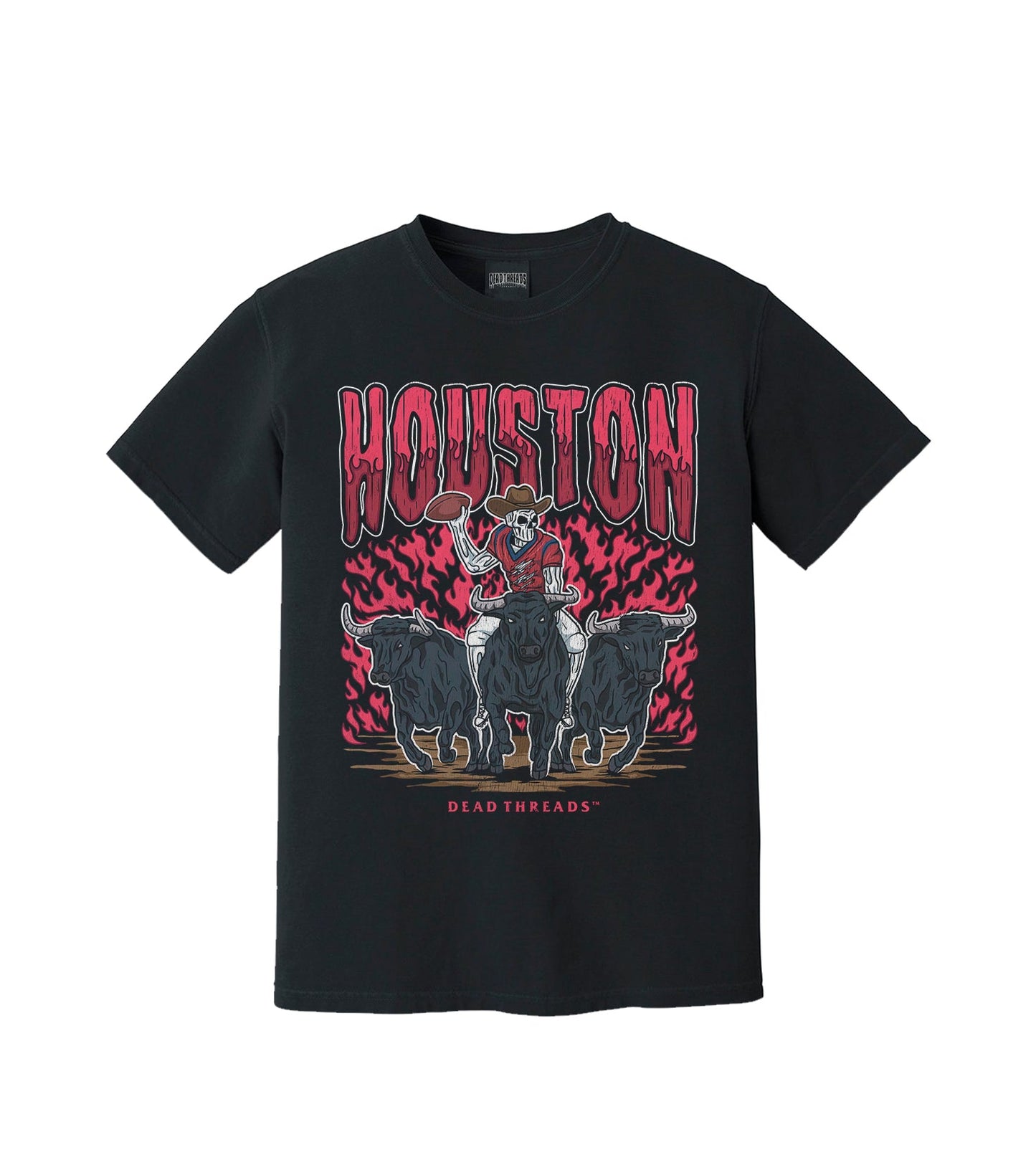 HOUSTON FOOTBALL – T-Shirt – Dead Threads Apparel