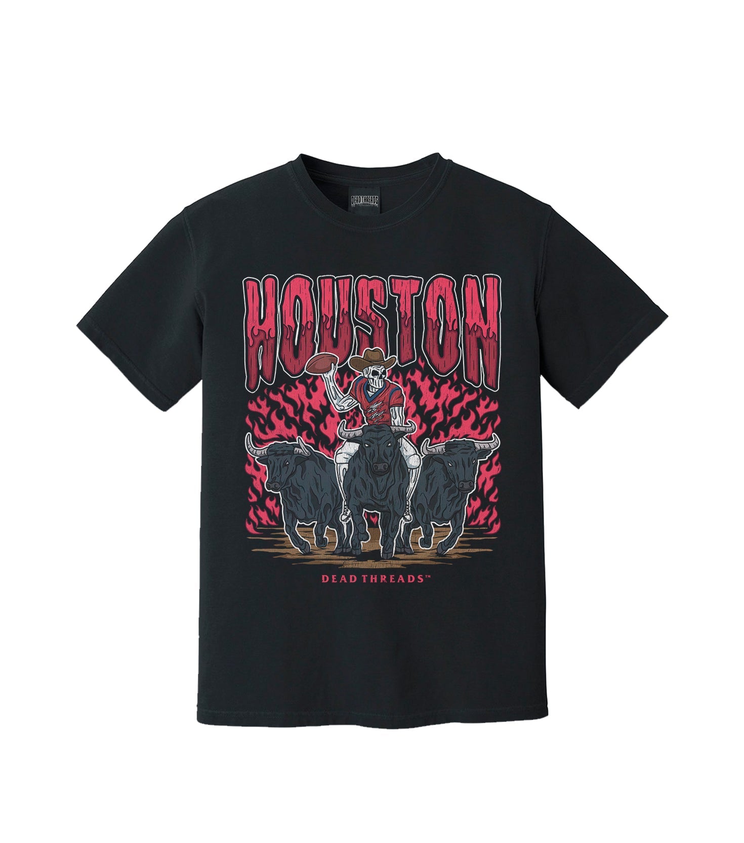 HOUSTON FOOTBALL – T-Shirt – Dead Threads Apparel