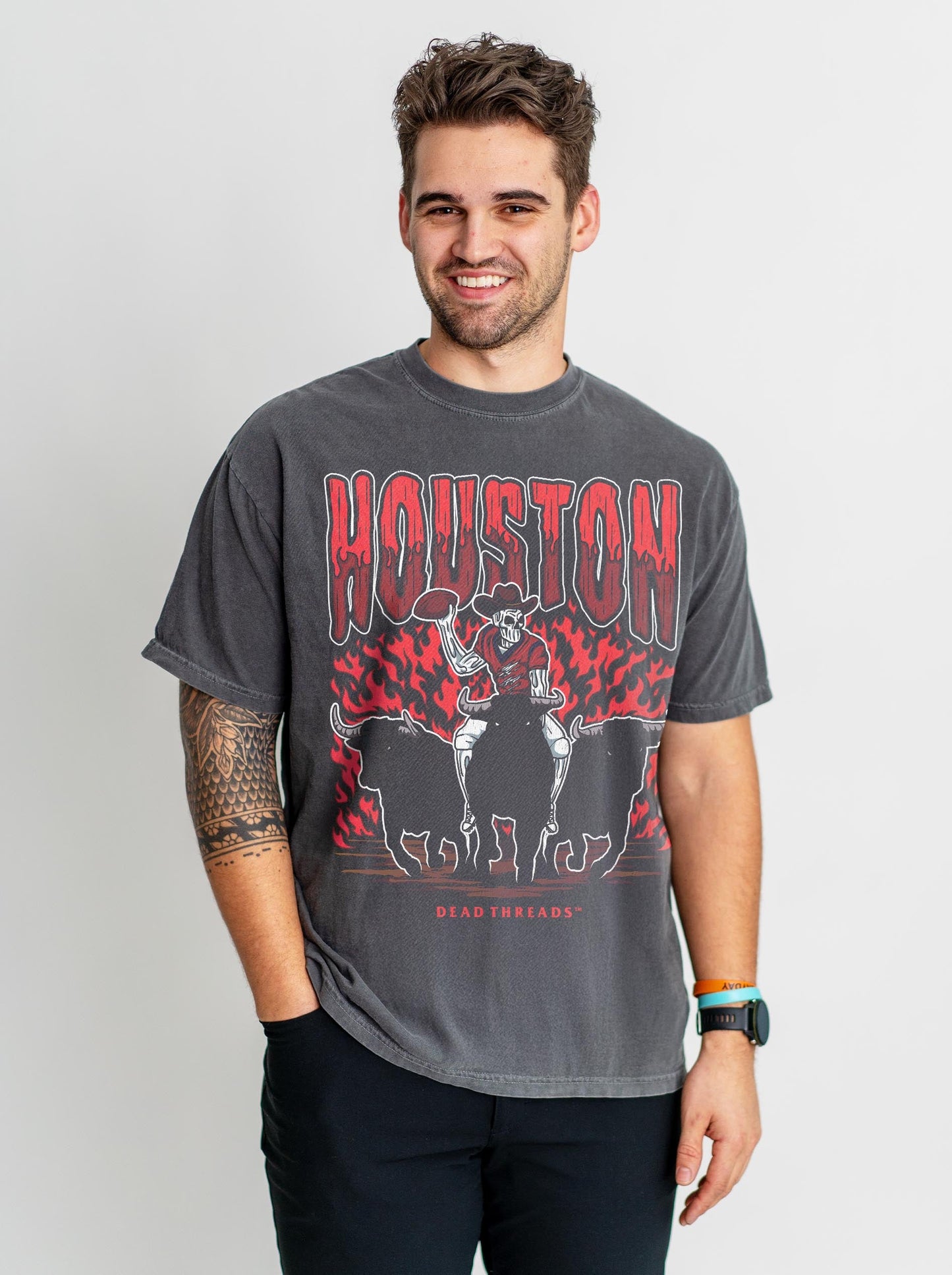 HOUSTON FOOTBALL – T-Shirt – Dead Threads Apparel