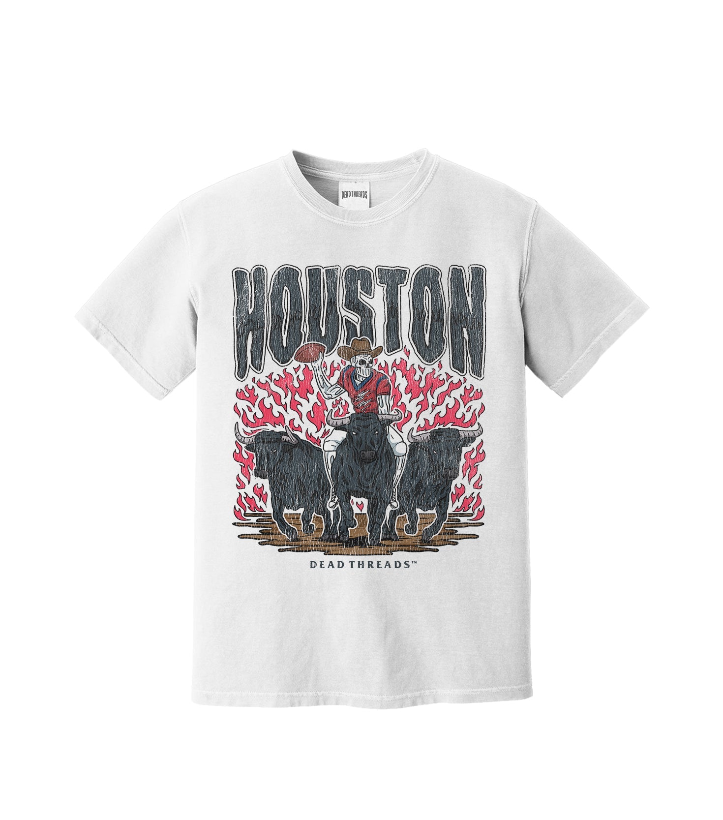 HOUSTON FOOTBALL – T-Shirt – Dead Threads Apparel