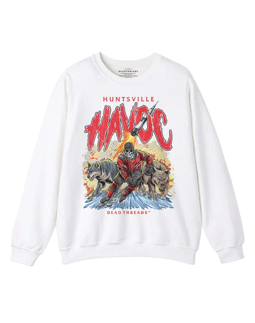 HUNTSVILLE HAVOC CREWNECK SWEATSHIRT – Sweatshirt – Dead Threads Apparel
