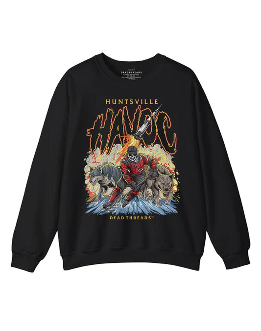 HUNTSVILLE HAVOC CREWNECK SWEATSHIRT – Sweatshirt – Dead Threads Apparel