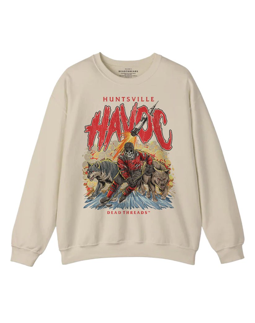 HUNTSVILLE HAVOC CREWNECK SWEATSHIRT – Sweatshirt – Dead Threads Apparel