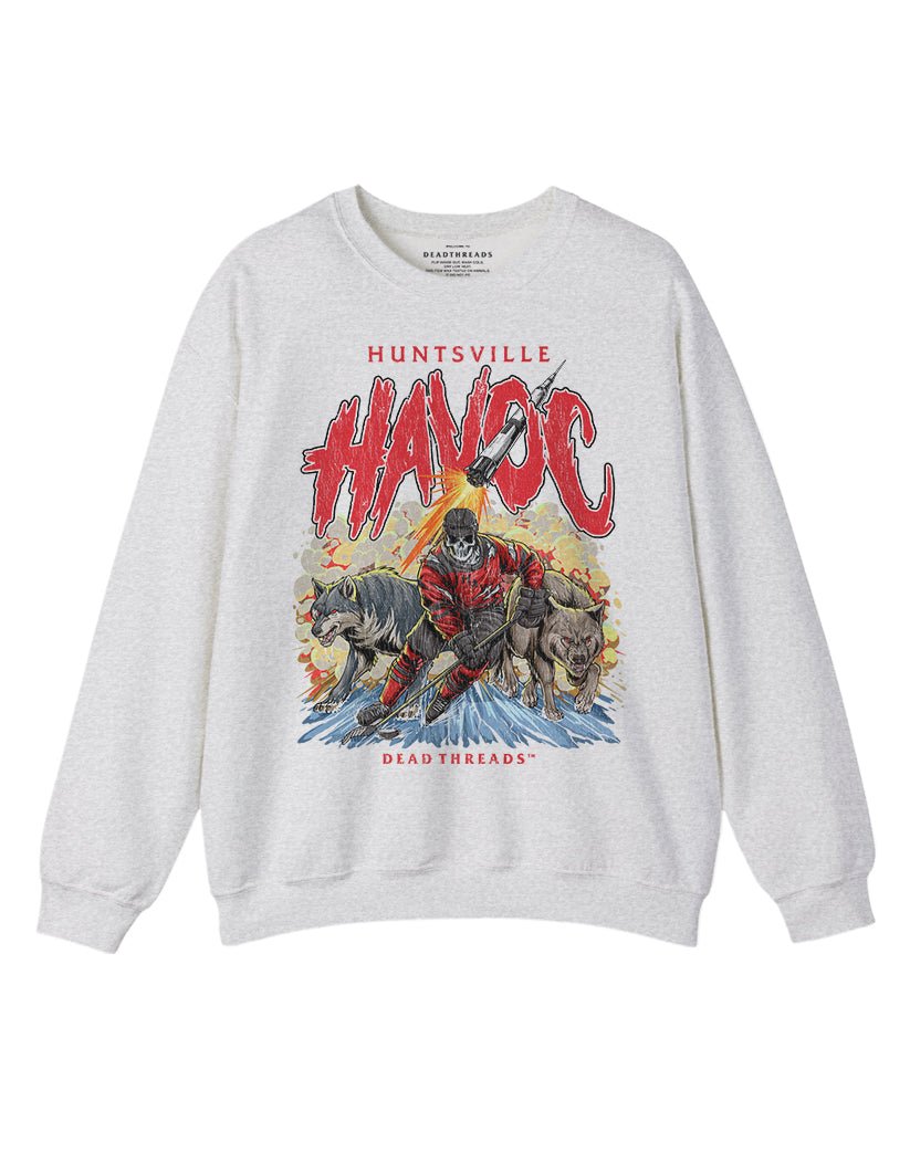 HUNTSVILLE HAVOC CREWNECK SWEATSHIRT – Sweatshirt – Dead Threads Apparel