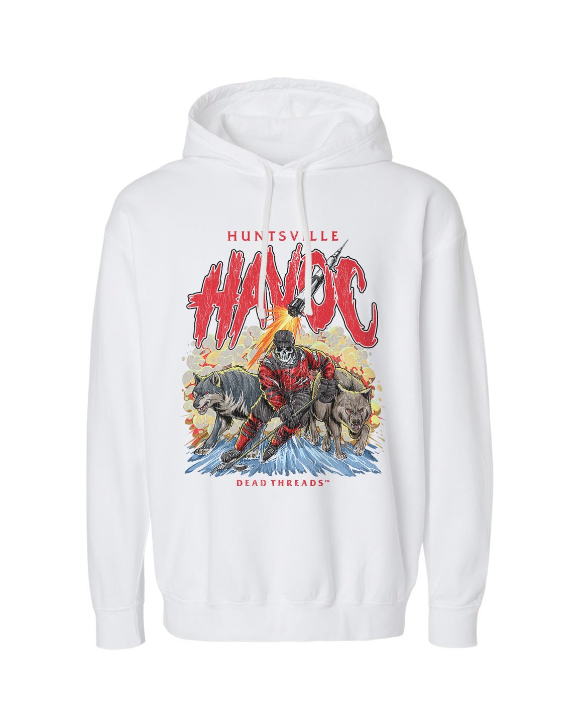 HUNTSVILLE HAVOC - LIGHTWEIGHT HOODIE – Lightweight – Dead Threads Apparel