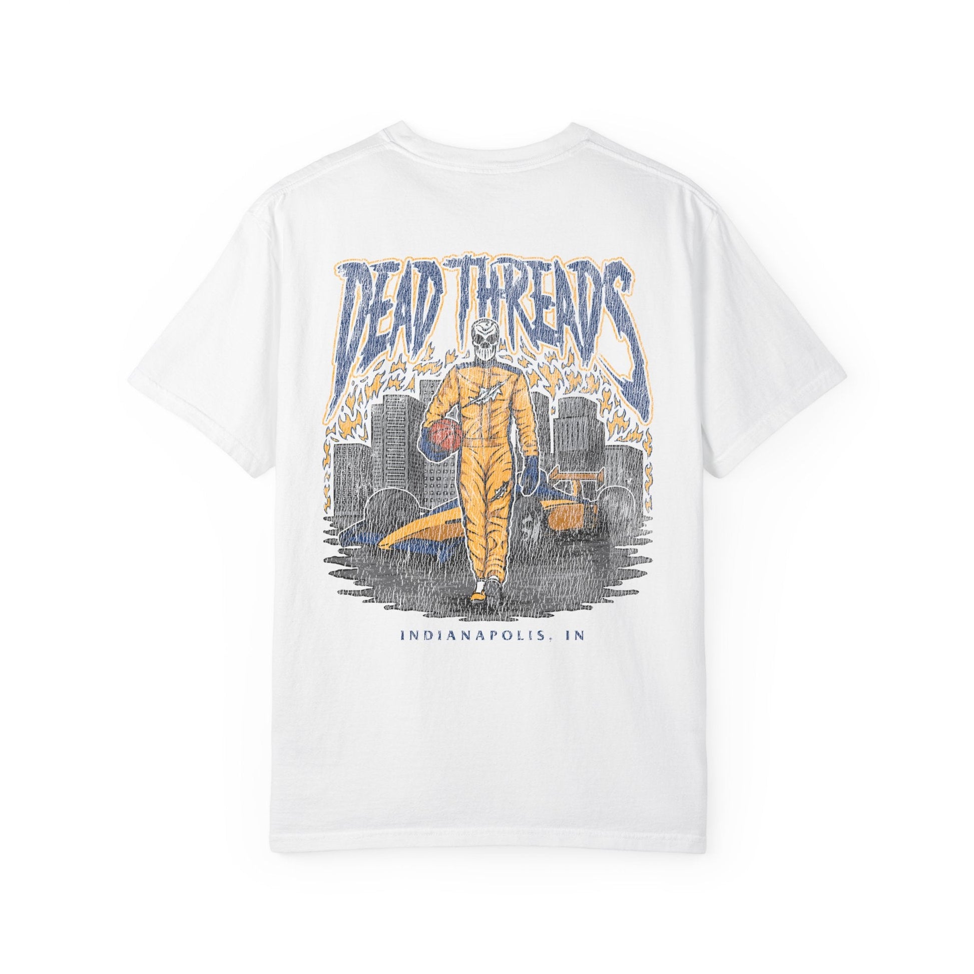 INDIANA BASKETBALL - “3 SKULL” PREMIUM T-SHIRT – T-Shirt – Dead Threads Apparel