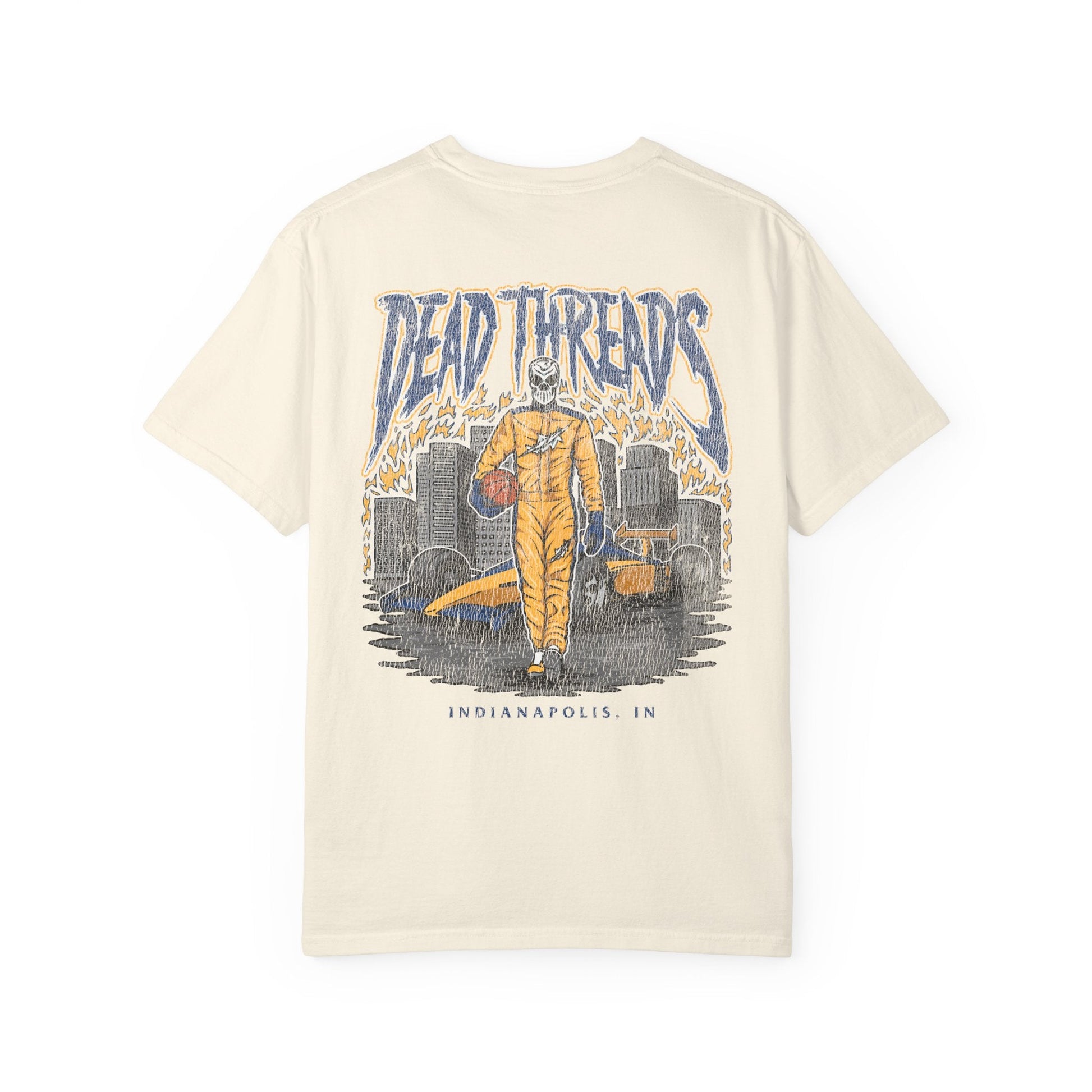 INDIANA BASKETBALL - “3 SKULL” PREMIUM T-SHIRT – T-Shirt – Dead Threads Apparel