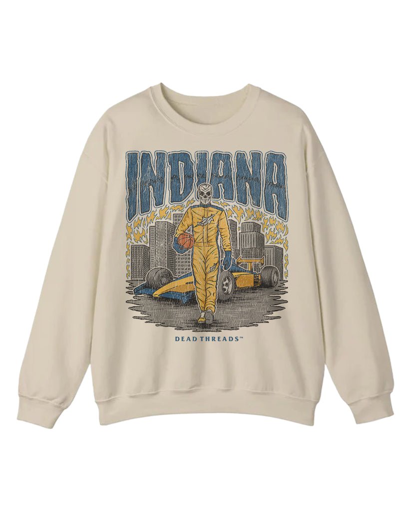 INDIANA BASKETBALL CREWNECK SWEATSHIRT – Sweatshirt – Dead Threads Apparel