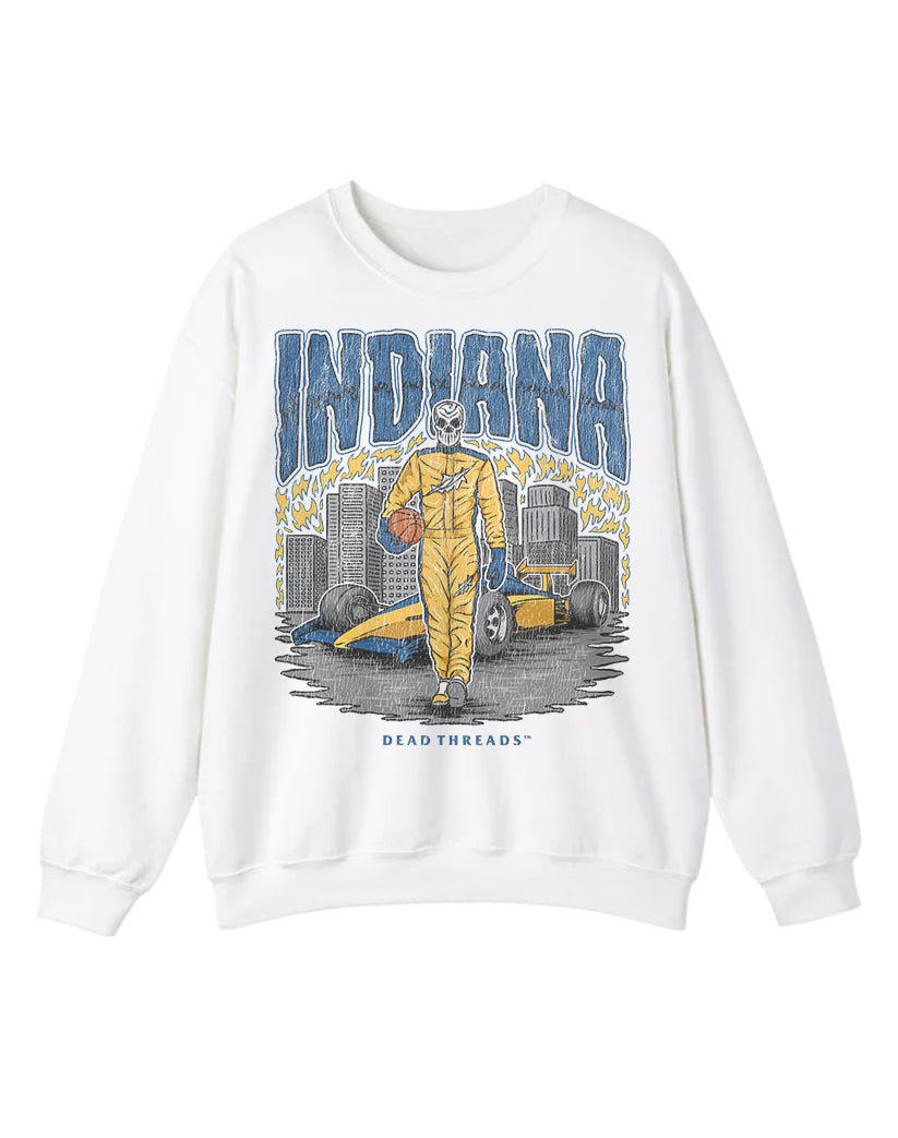 INDIANA BASKETBALL CREWNECK SWEATSHIRT – Sweatshirt – Dead Threads Apparel