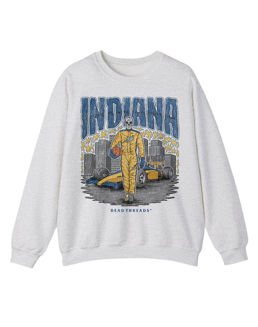 INDIANA BASKETBALL CREWNECK SWEATSHIRT – Sweatshirt – Dead Threads Apparel