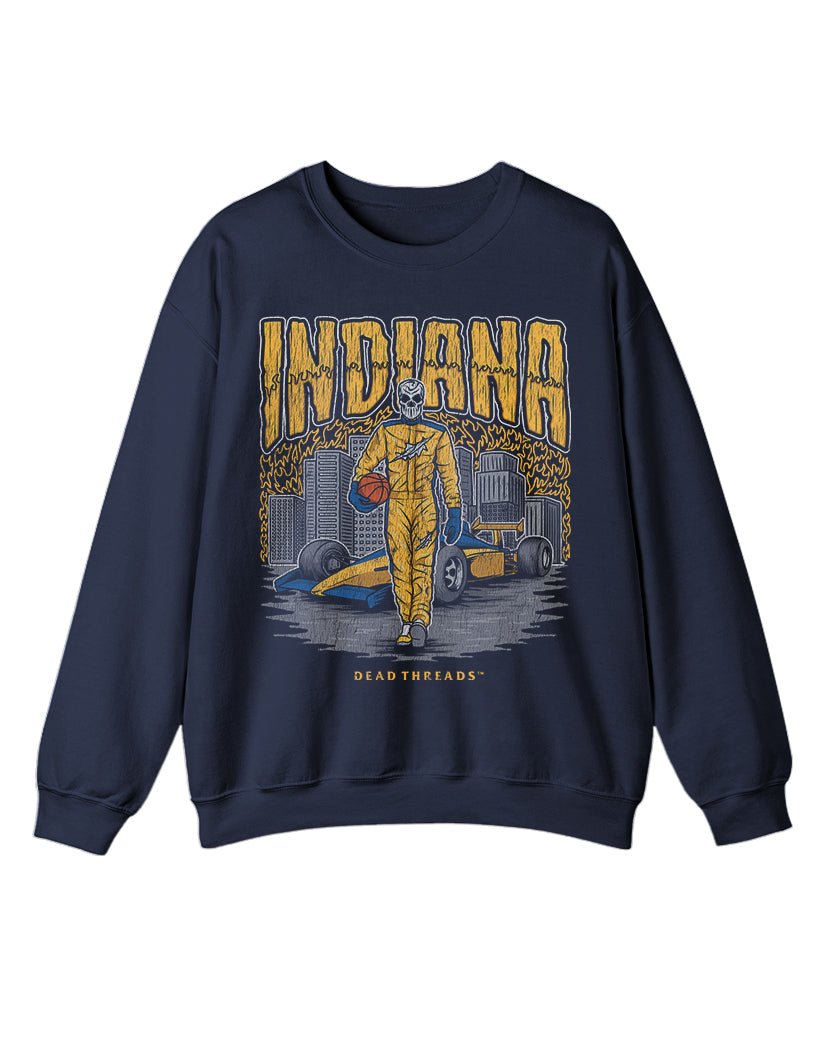 INDIANA BASKETBALL CREWNECK SWEATSHIRT – Sweatshirt – Dead Threads Apparel