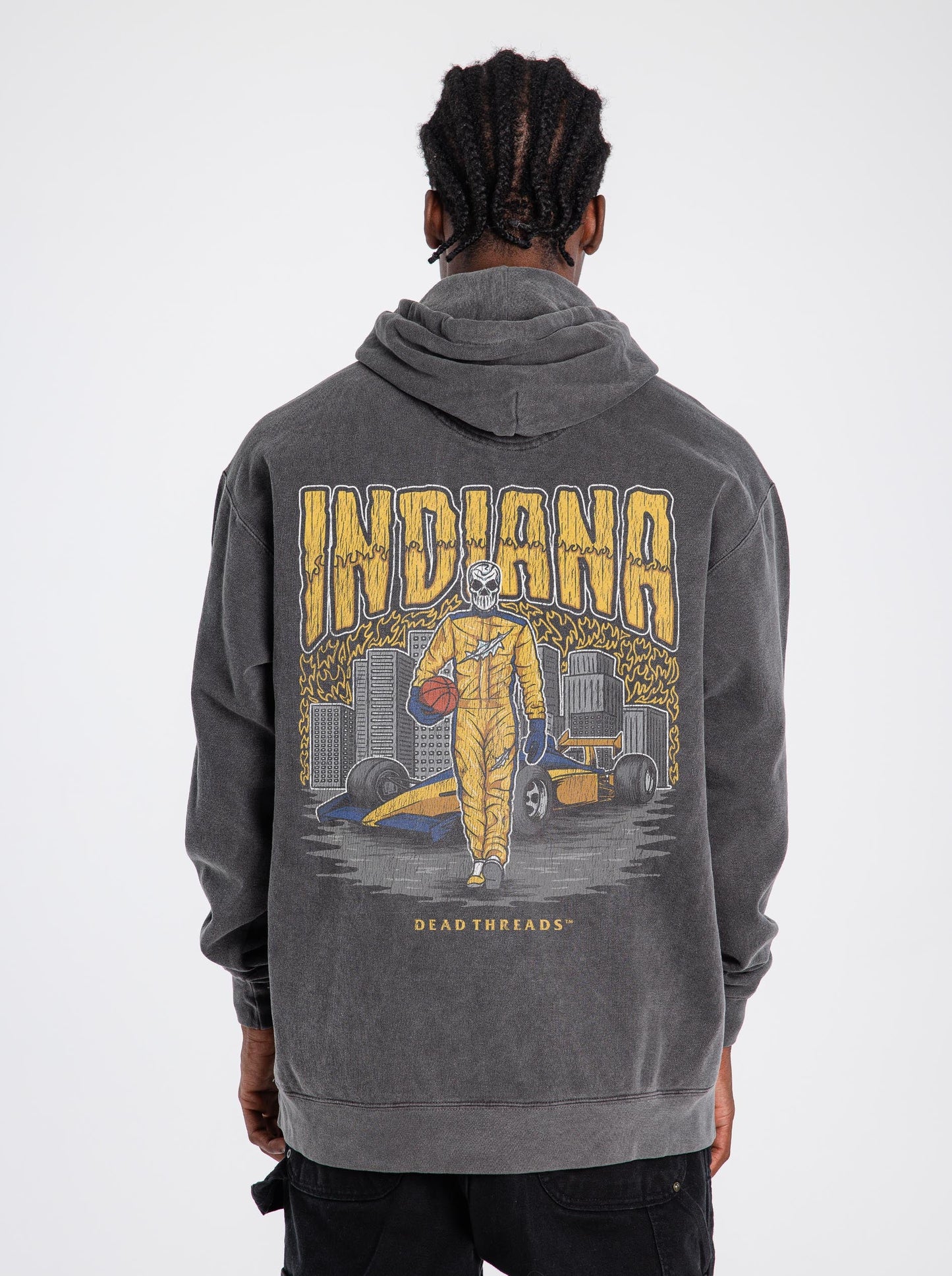 INDIANA BASKETBALL - “DT ESSENTIAL" HOODIE – Hoodie – Dead Threads Apparel