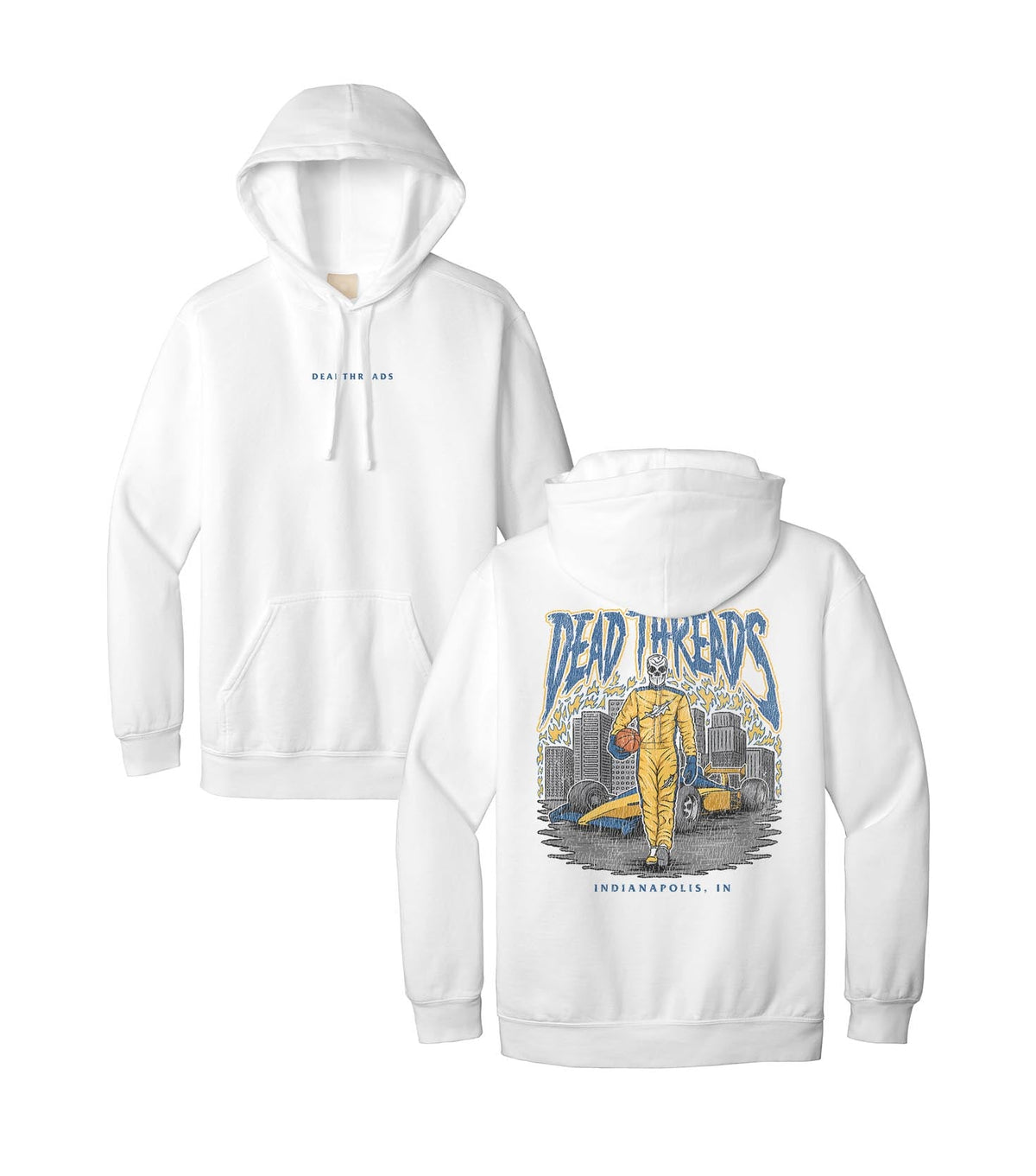 INDIANA BASKETBALL - “DT ESSENTIAL" HOODIE – Hoodie – Dead Threads Apparel