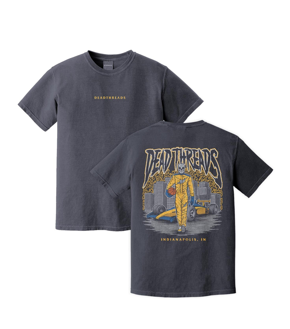 INDIANA BASKETBALL - “DT ESSENTIAL" PREMIUM T-SHIRT – T-Shirt – Dead Threads Apparel