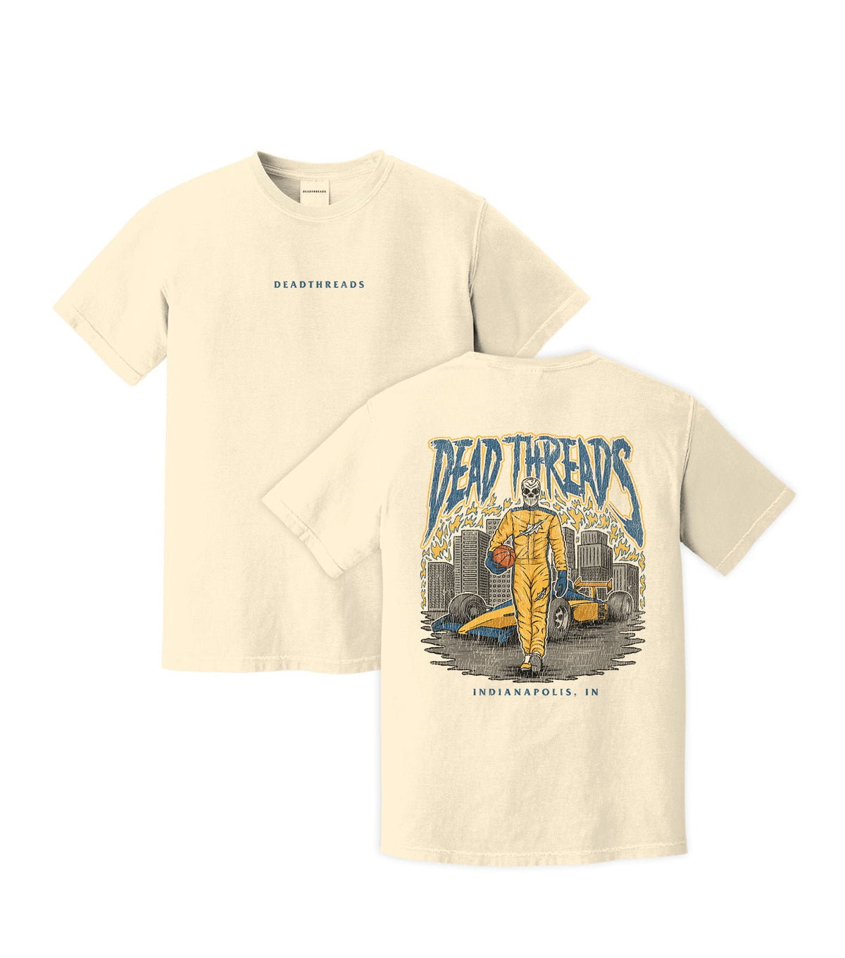 INDIANA BASKETBALL - “DT ESSENTIAL" PREMIUM T-SHIRT – T-Shirt – Dead Threads Apparel