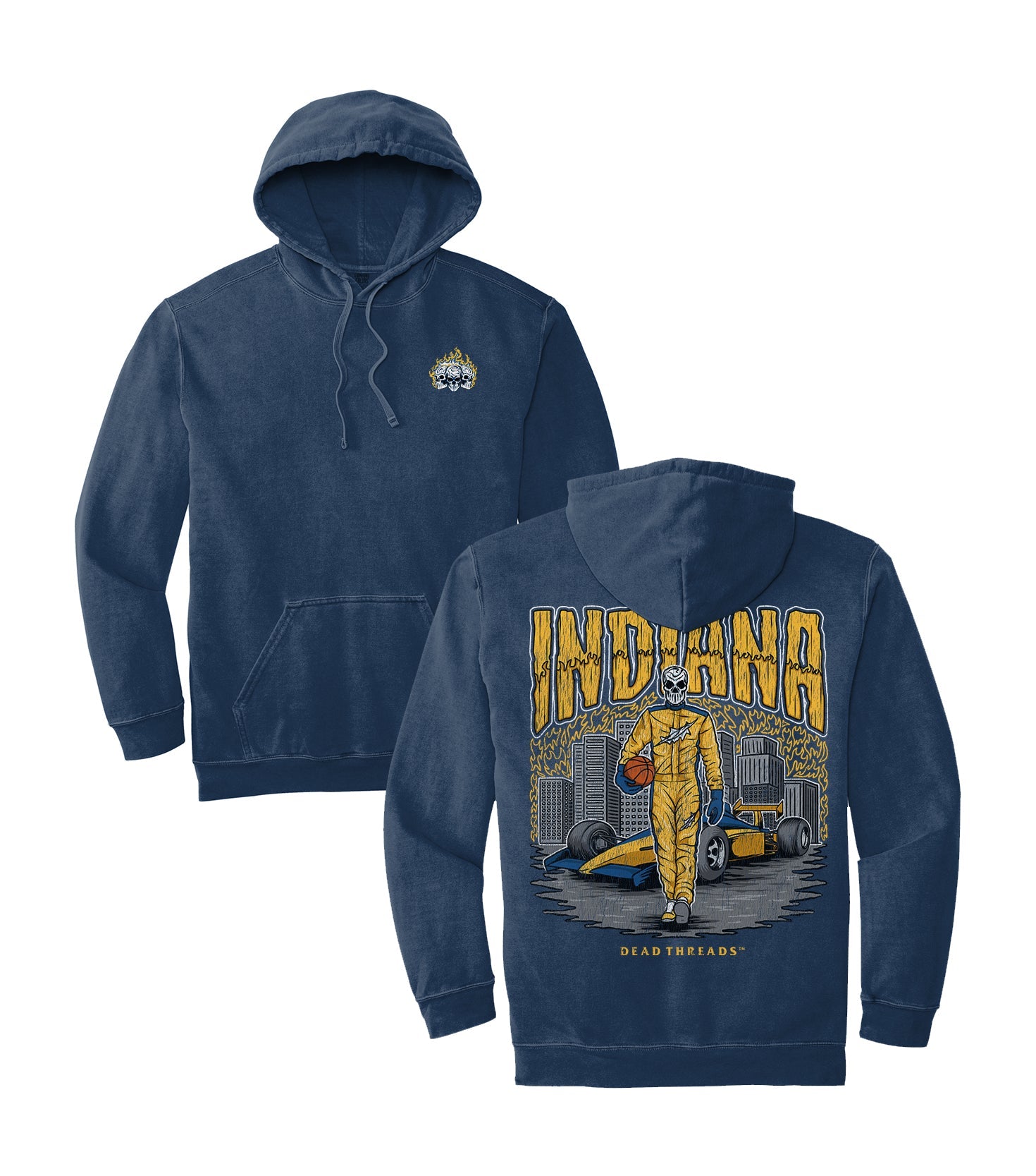 INDIANA BASKETBALL - HOODIE – Hoodie – Dead Threads Apparel