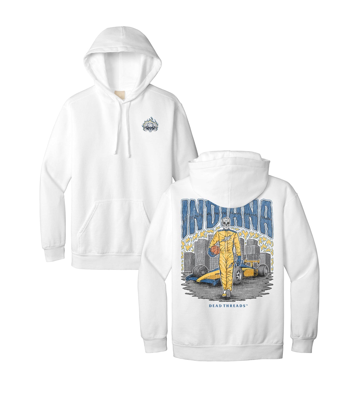 INDIANA BASKETBALL - HOODIE – Hoodie – Dead Threads Apparel