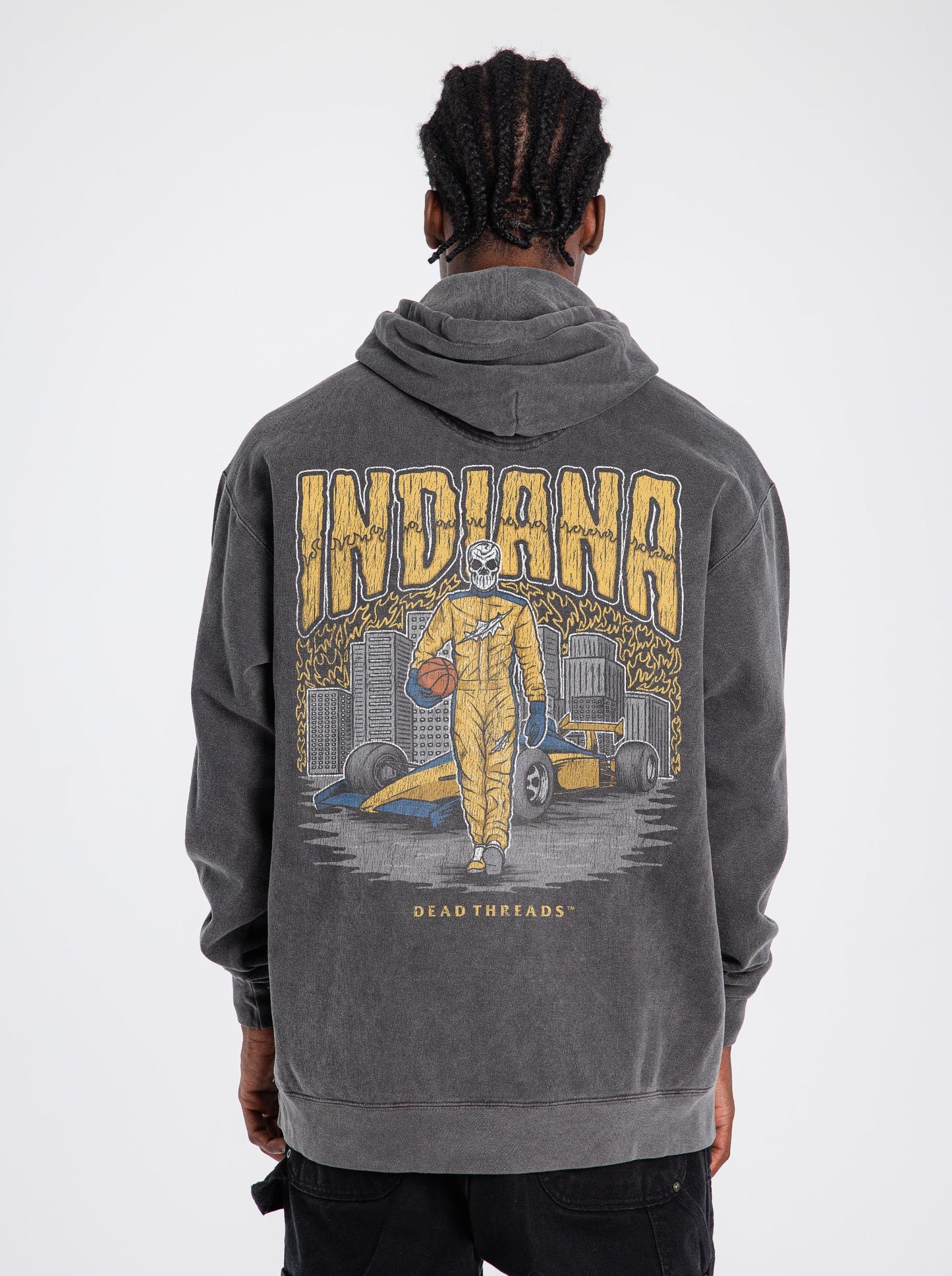 INDIANA BASKETBALL - HOODIE – Hoodie – Dead Threads Apparel