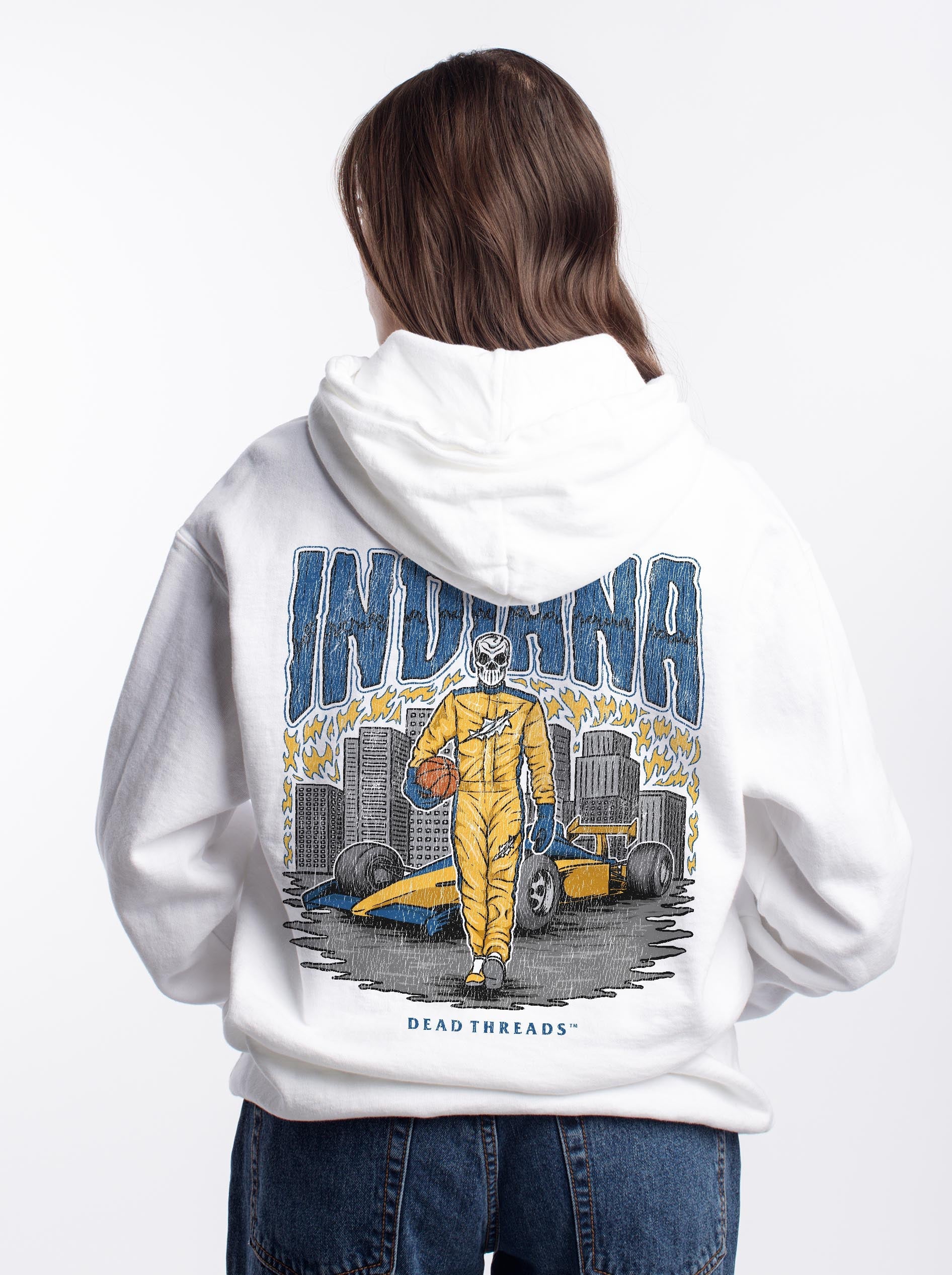 INDIANA BASKETBALL - HOODIE – Hoodie – Dead Threads Apparel