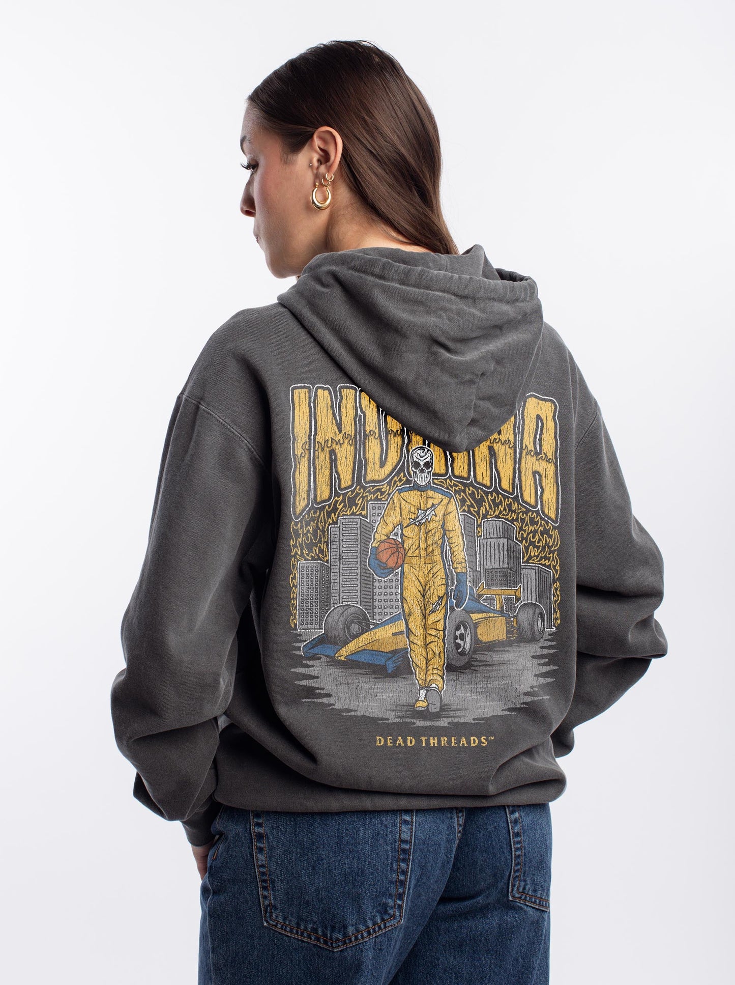 INDIANA BASKETBALL - HOODIE – Hoodie – Dead Threads Apparel