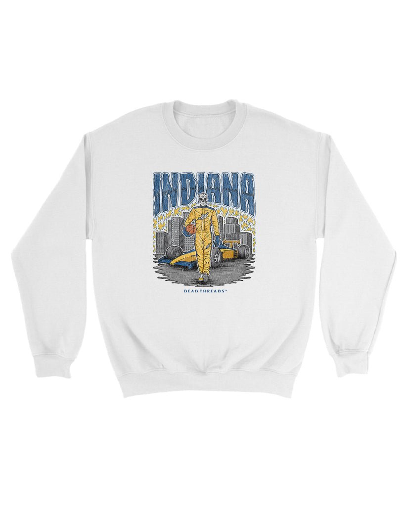 INDIANA BASKETBALL KIDS CREWNECK SWEATSHIRT – Kids clothes – Dead Threads Apparel