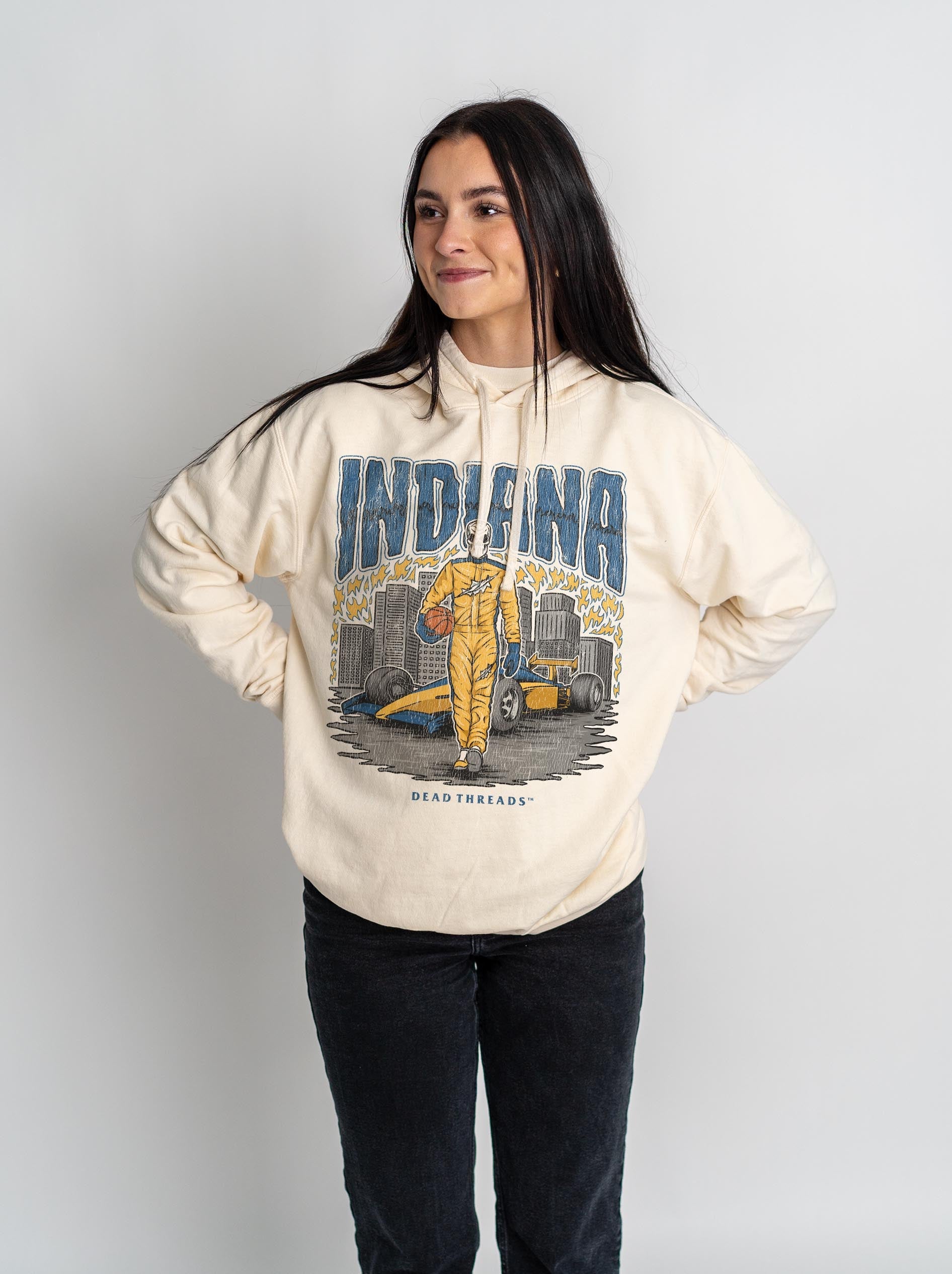 INDIANA BASKETBALL - LIGHTWEIGHT HOODIE – Lightweight – Dead Threads Apparel