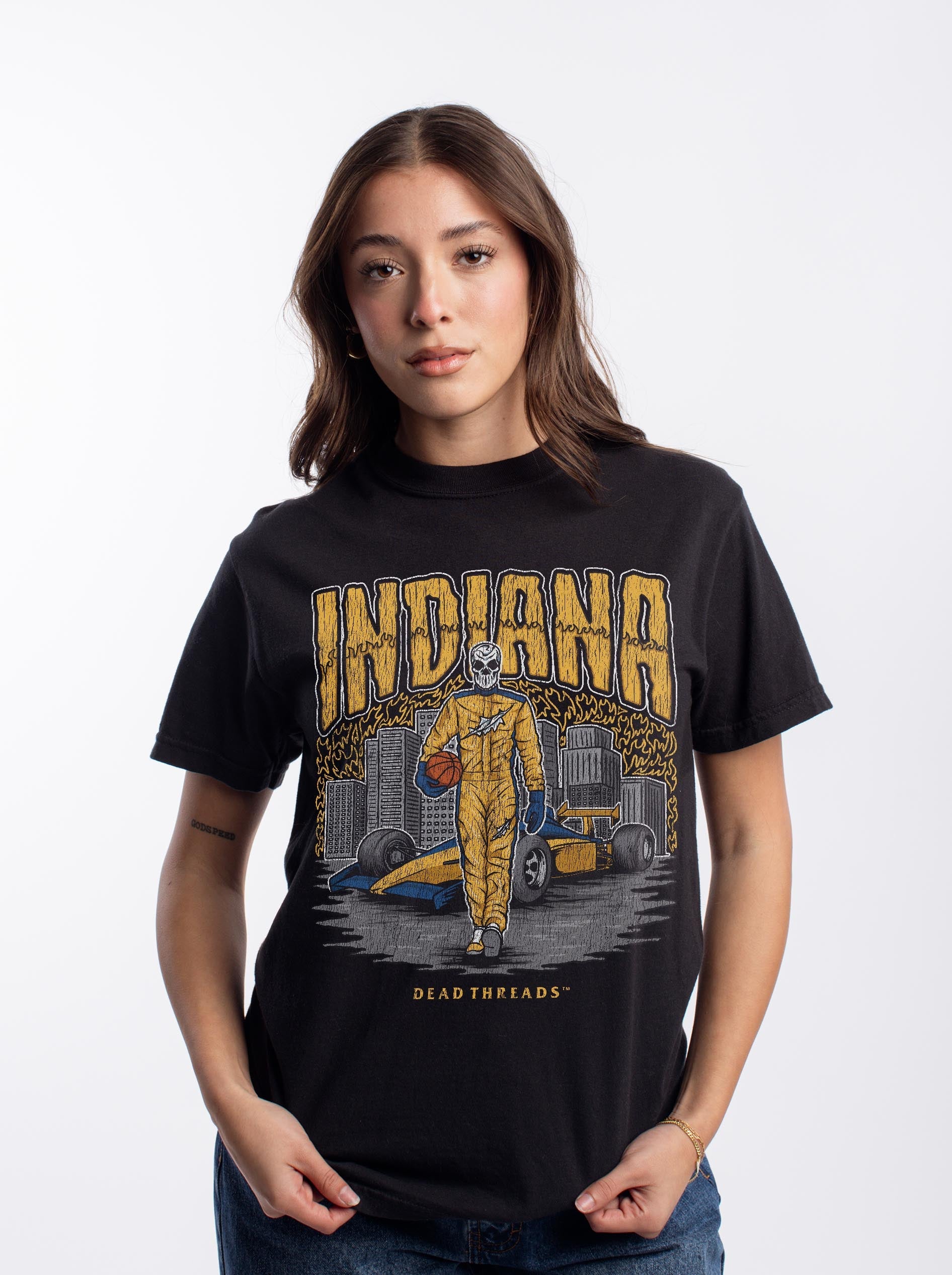 INDIANA BASKETBALL – T-Shirt – Dead Threads Apparel