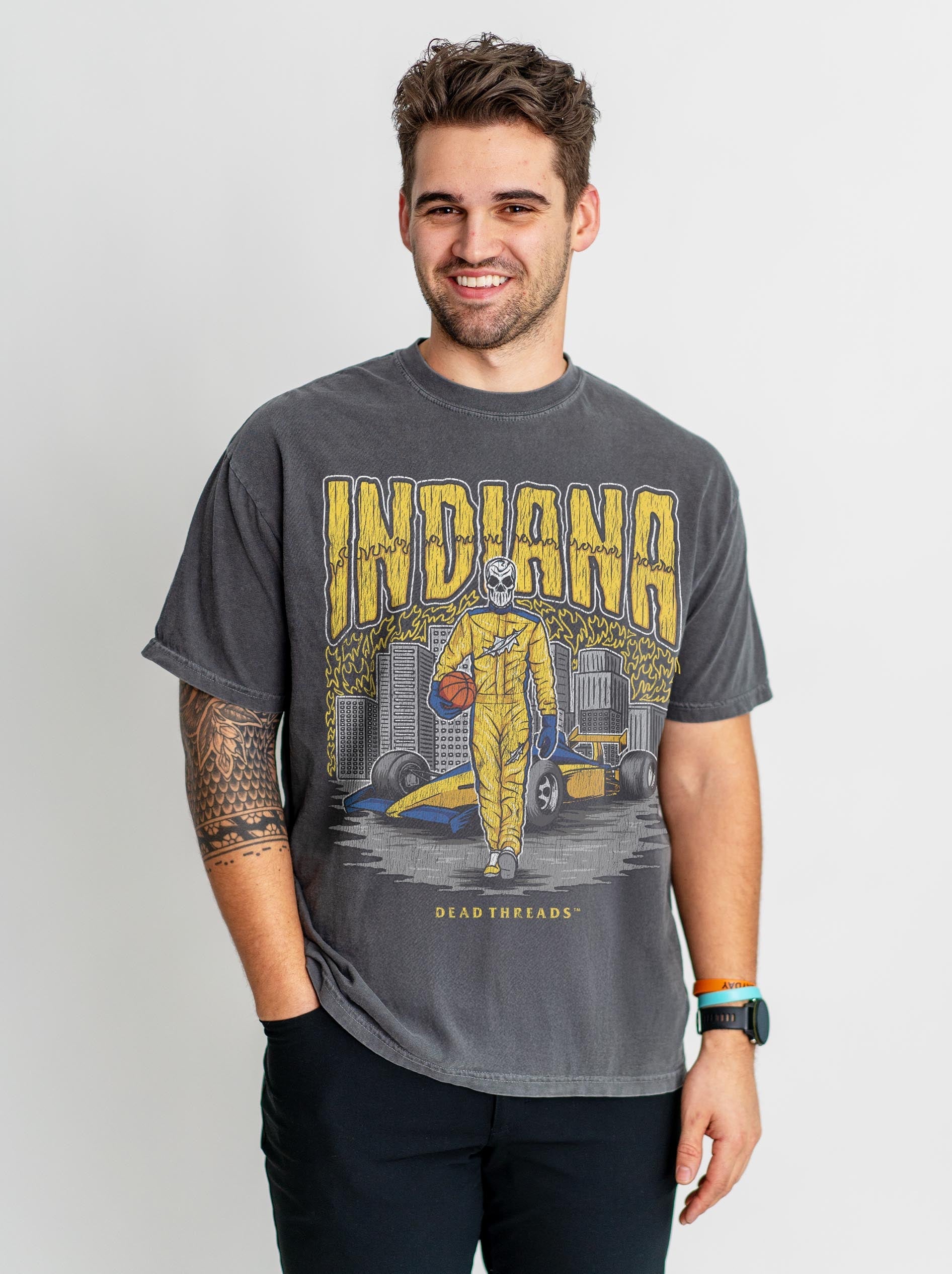 INDIANA BASKETBALL – T-Shirt – Dead Threads Apparel