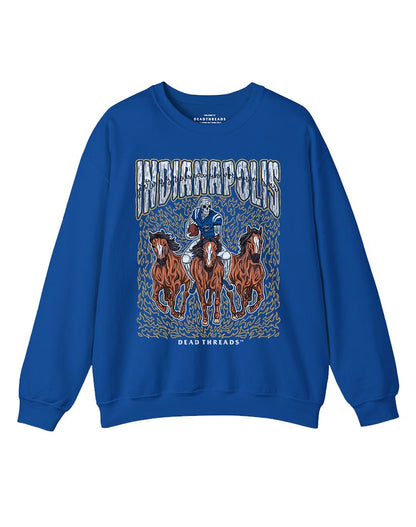 INDIANAPOLIS FOOTBALL CREWNECK SWEATSHIRT – Sweatshirt – Dead Threads Apparel