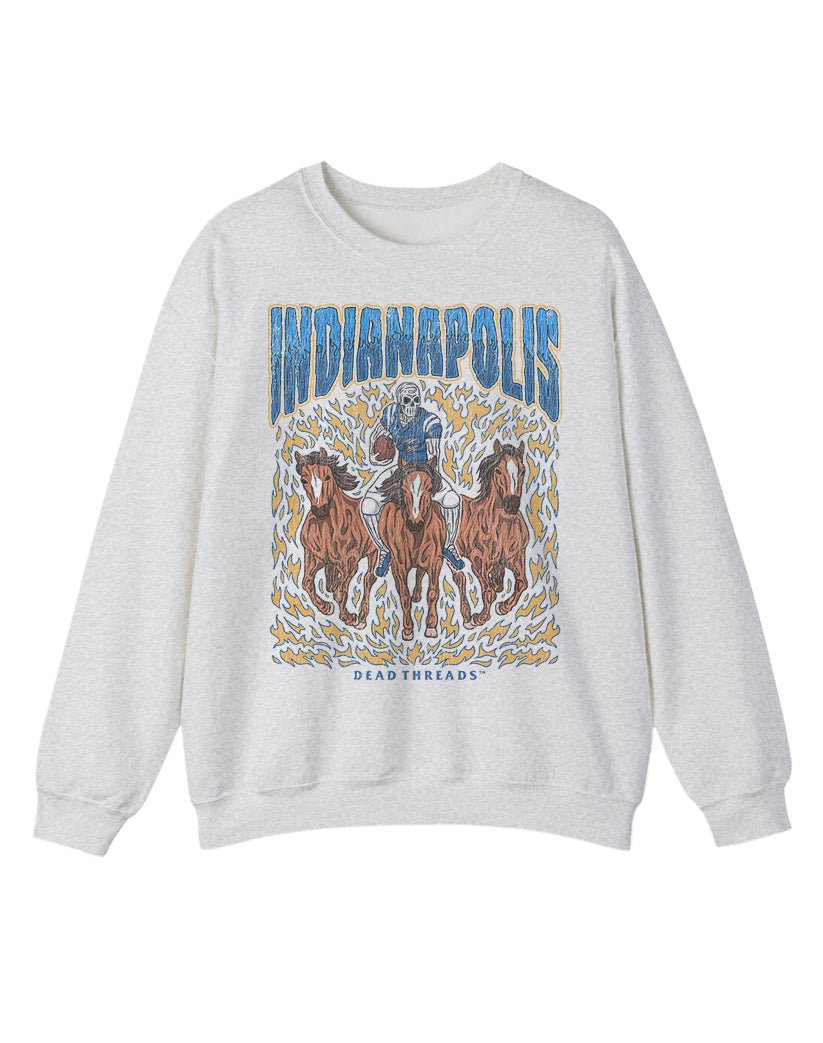 INDIANAPOLIS FOOTBALL CREWNECK SWEATSHIRT – Sweatshirt – Dead Threads Apparel