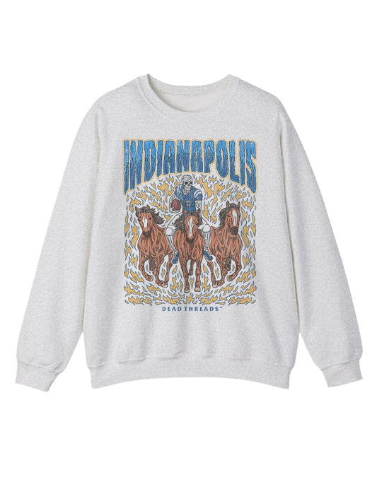 INDIANAPOLIS FOOTBALL CREWNECK SWEATSHIRT – Sweatshirt – Dead Threads Apparel