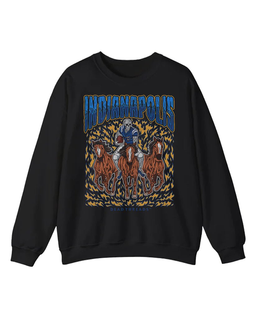 INDIANAPOLIS FOOTBALL CREWNECK SWEATSHIRT – Sweatshirt – Dead Threads Apparel