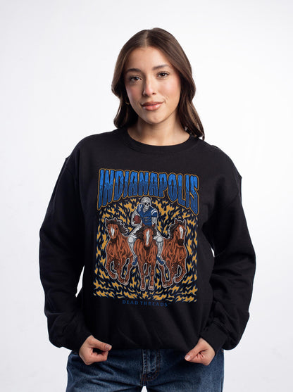 INDIANAPOLIS FOOTBALL CREWNECK SWEATSHIRT – Sweatshirt – Dead Threads Apparel