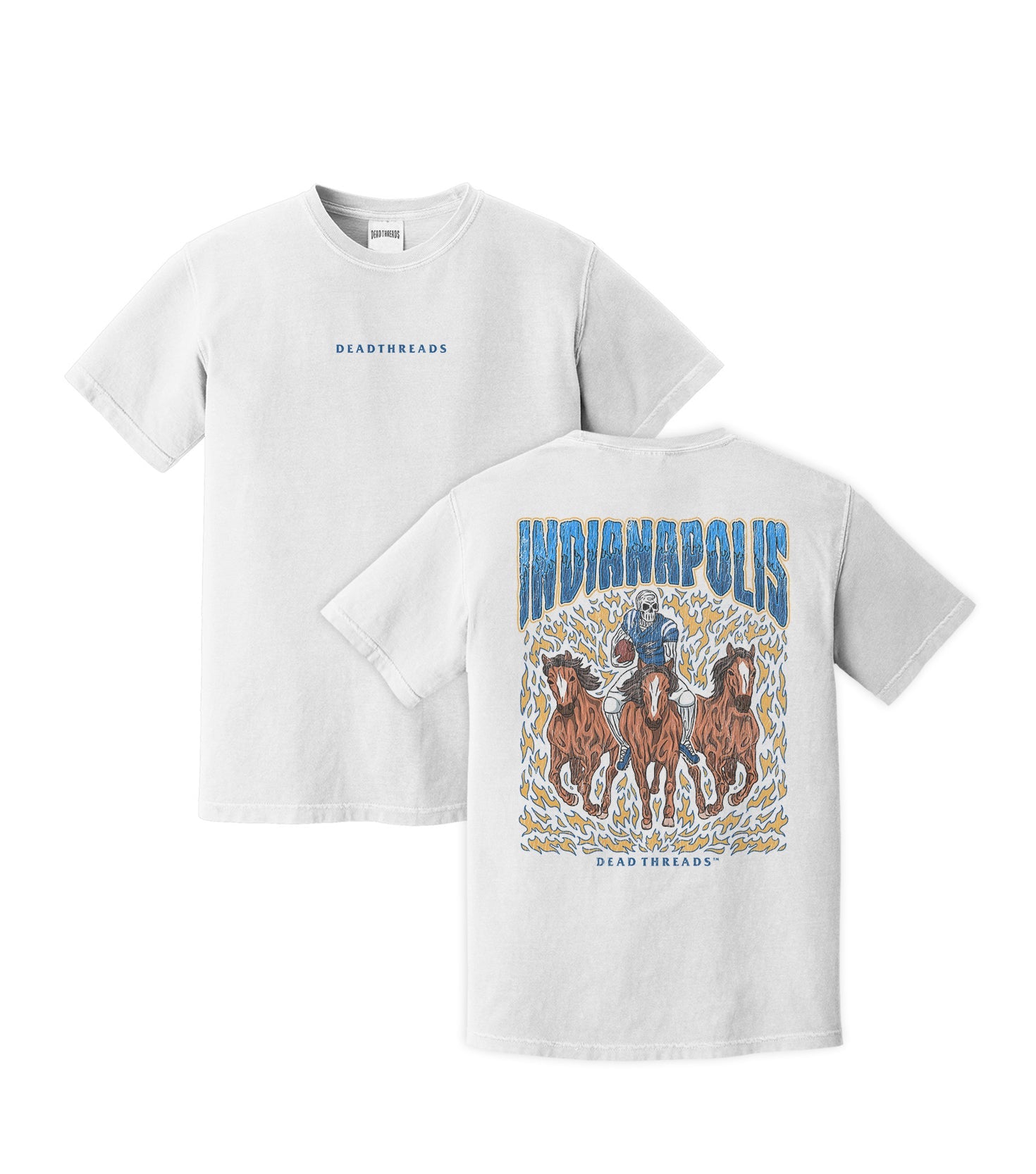 INDIANAPOLIS FOOTBALL - “DT ESSENTIAL" PREMIUM T - SHIRT – T-Shirt – Dead Threads Apparel