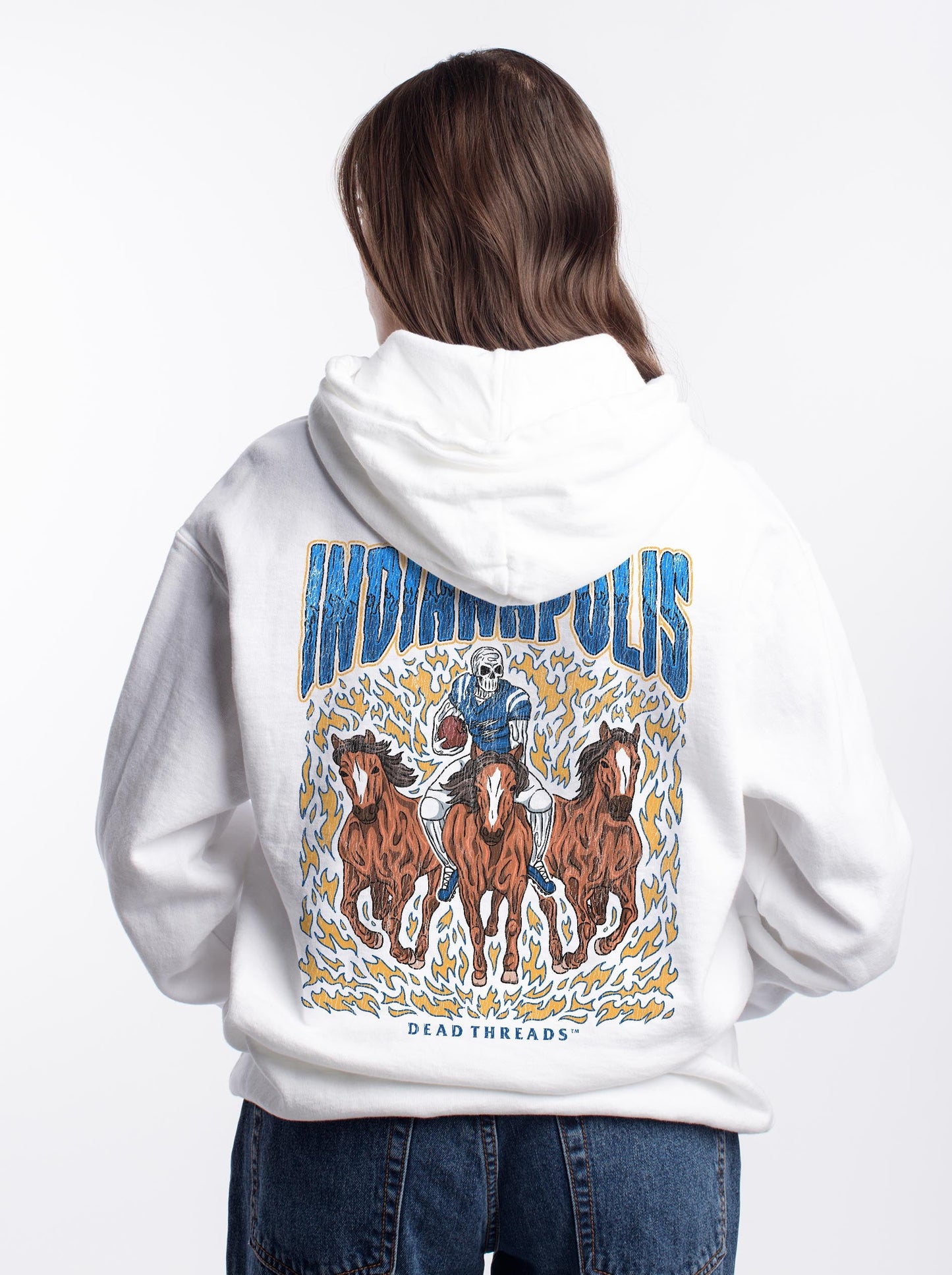 INDIANAPOLIS FOOTBALL - HOODIE – Hoodie – Dead Threads Apparel
