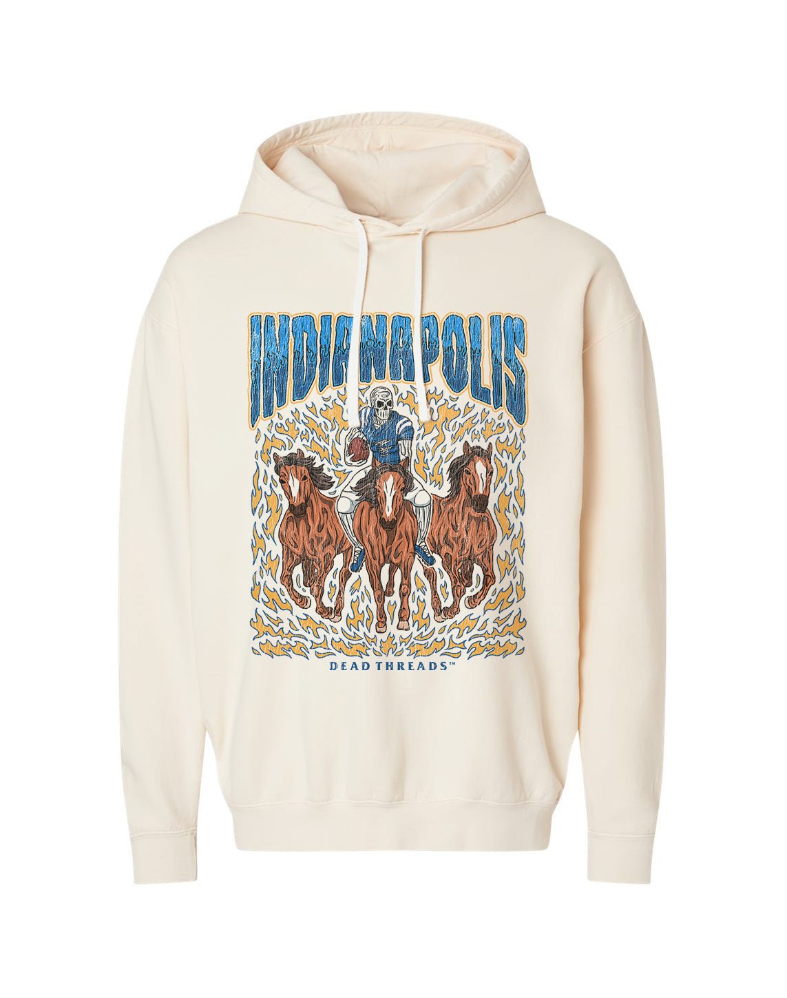 INDIANAPOLIS FOOTBALL - LIGHTWEIGHT HOODIE – Lightweight – Dead Threads Apparel