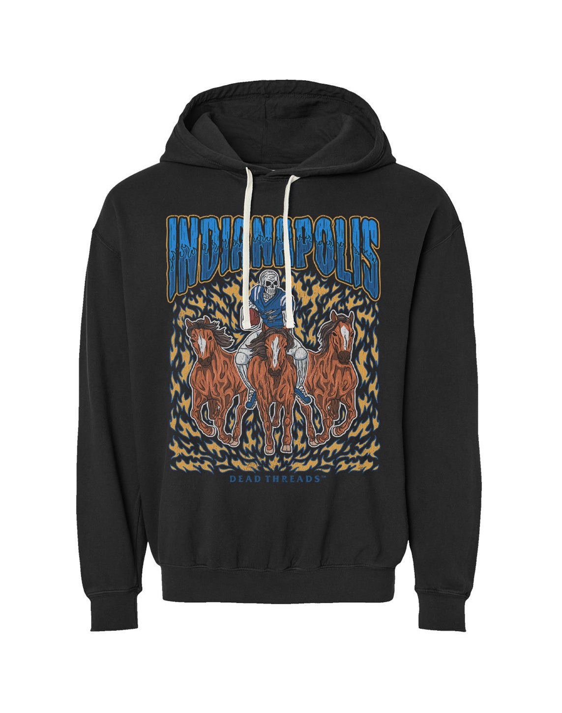 INDIANAPOLIS FOOTBALL - LIGHTWEIGHT HOODIE – Lightweight – Dead Threads Apparel