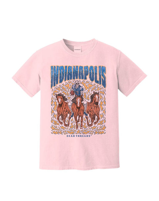 INDIANAPOLIS FOOTBALL - PINK – T-Shirt – Dead Threads Apparel