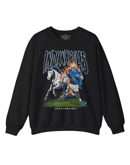 INDIANAPOLIS FOOTBALL v2 CREWNECK SWEATSHIRT – Sweatshirt – Dead Threads Apparel