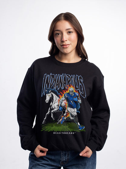 INDIANAPOLIS FOOTBALL v2 CREWNECK SWEATSHIRT – Sweatshirt – Dead Threads Apparel