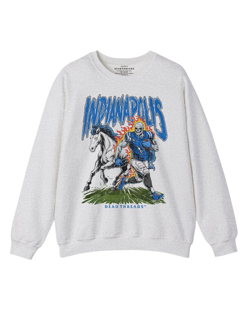 INDIANAPOLIS FOOTBALL v2 CREWNECK SWEATSHIRT – Sweatshirt – Dead Threads Apparel