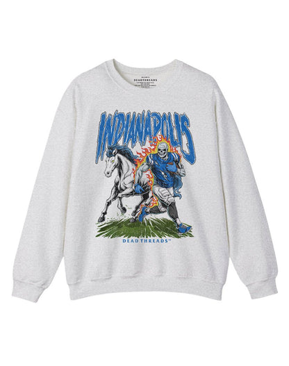 INDIANAPOLIS FOOTBALL v2 CREWNECK SWEATSHIRT – Sweatshirt – Dead Threads Apparel
